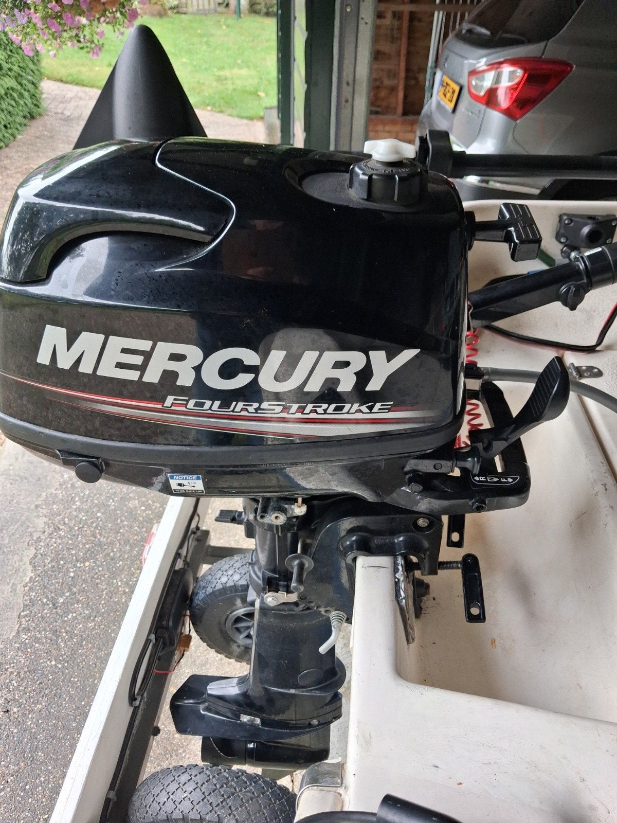 mercury, Watersport en Boten, Ophalen, Gebruikt, 5 tot 10 pk, Viertaktmotor