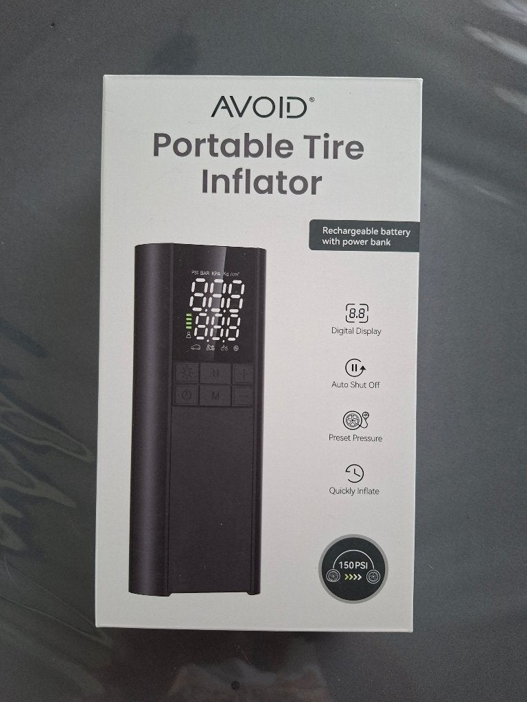 NIEUWE portable bandenspanningsmeter oplaadbaar, Ophalen of Verzenden, Nieuw