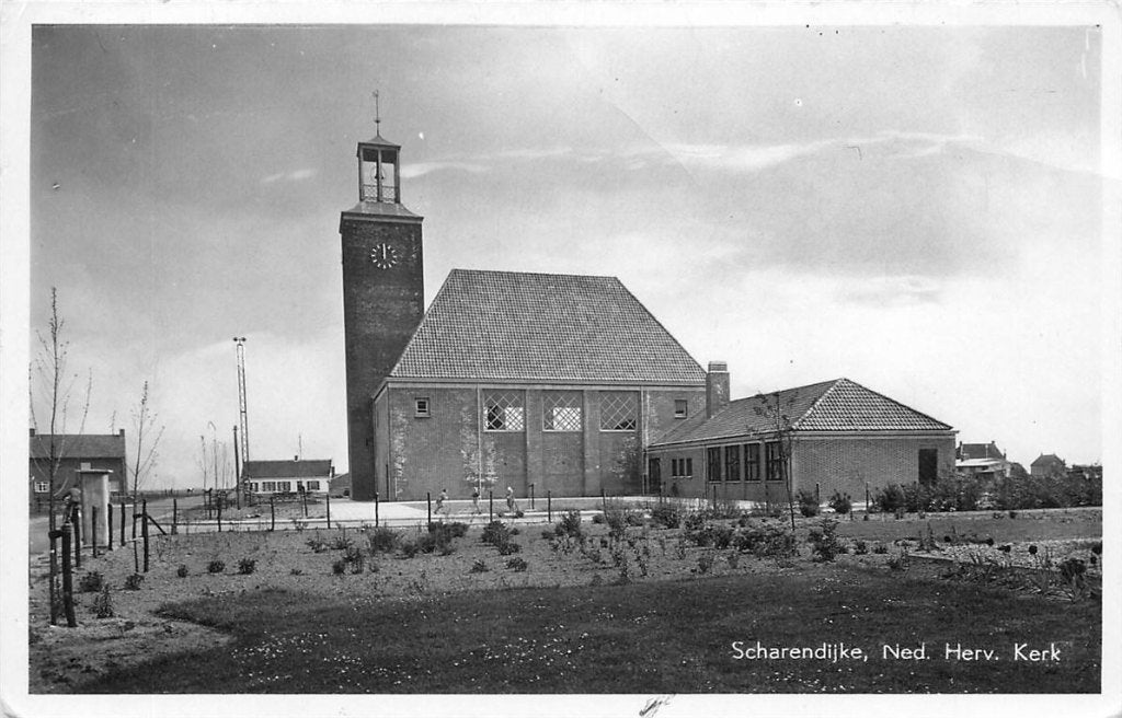 378-349-039 Scharendijke Ned Herv Kerk, Verzenden, Voor 1920, Zeeland