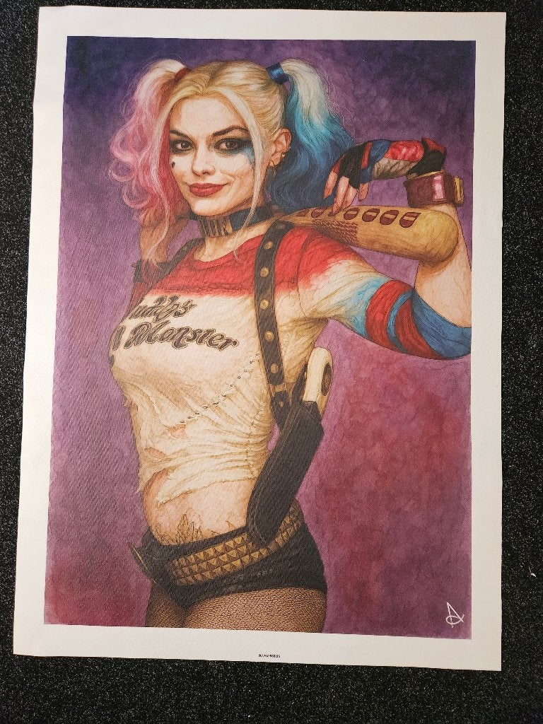 Harley Quinn, Verzamelen, Film en Tv, Ophalen of Verzenden, Nieuw, Film, Poster