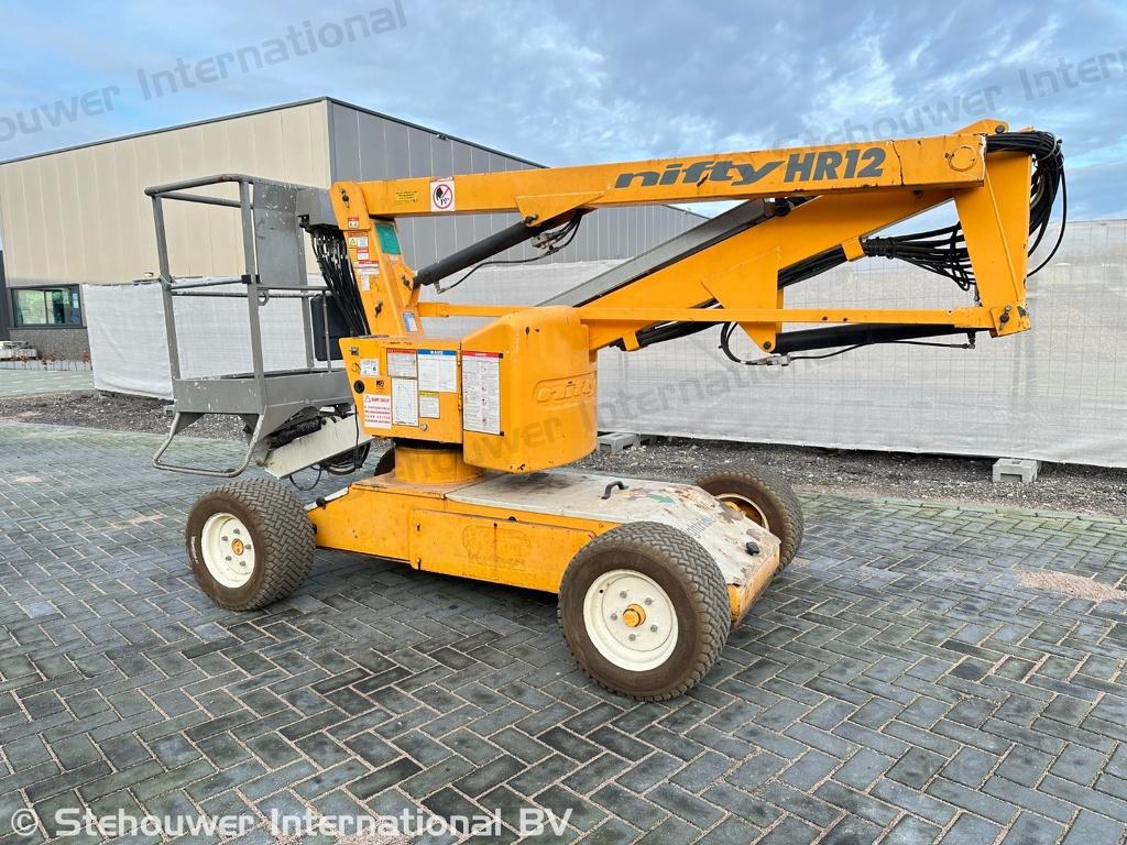 Niftylift HR12NE knik-telescoop hoogwerker Nifty Lift HR 12, Niftylift, Ervice.eu@niftylift.com, Industriestraat 12
6135 KH  Sittard, NL