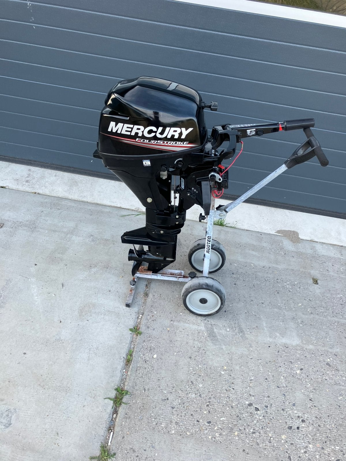 Mercury 9.9pk kortstaart 4 takt buitenboordmotor, Watersport en Boten, Ophalen, 5 tot 10 pk, Viertaktmotor, Zo goed als nieuw