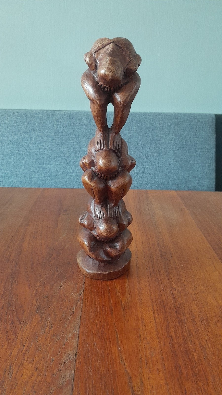 Yogiman Bali Houtsnijwerk beeld
 beeld, Ophalen of Verzenden