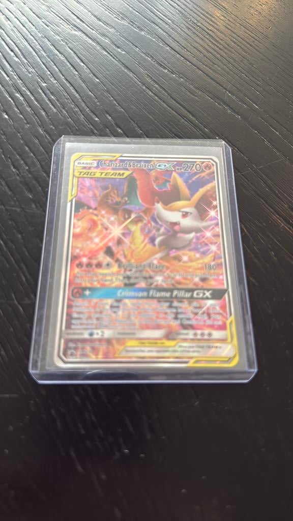 Charizard&Braixen GX promo, Ophalen of Verzenden, Losse kaart