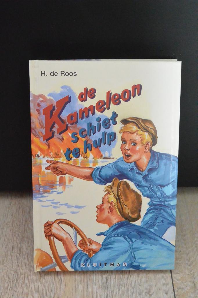 Boek De Kameleon schiet te hulp - H. de Roos, Ophalen of Verzenden, Gelezen, H. de Roos, Fictie algemeen