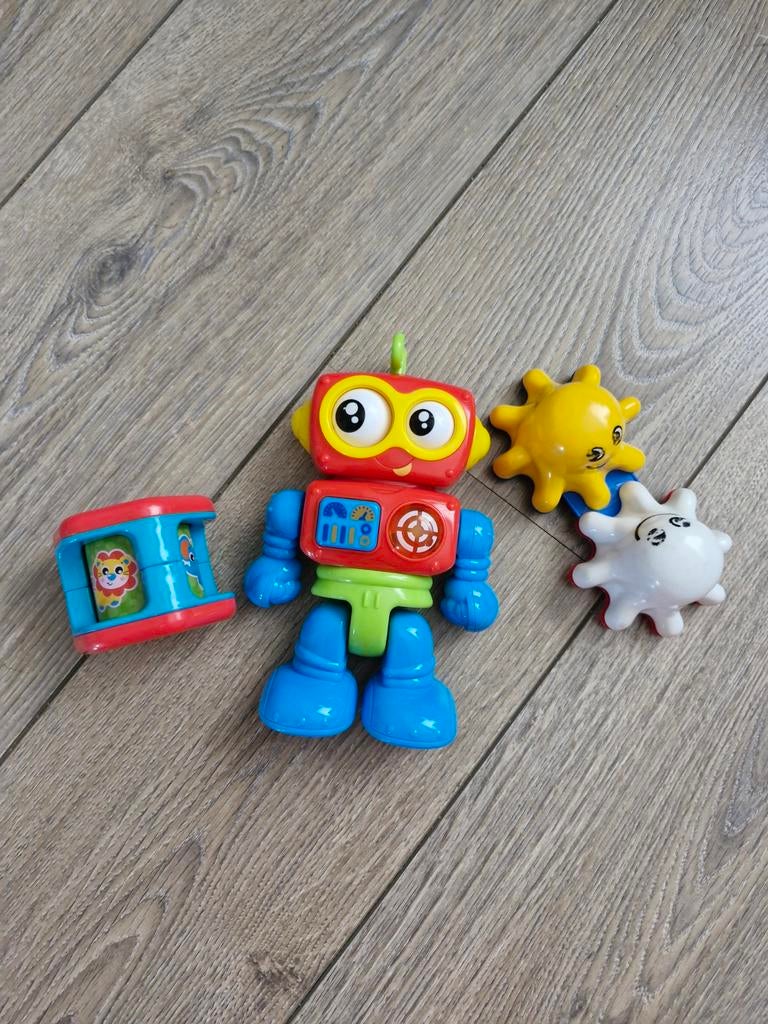 Interactief Speelgoed: Robot, Dieren & Octopus met Geluid, Ophalen of Verzenden, Zo goed als nieuw, Overige typen, Met licht