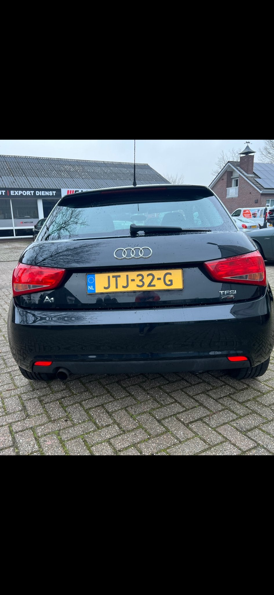 Audi A1 Achterklep Zwart 2010-2018, Ophalen, Gebruikt, Achterklep, Audi
