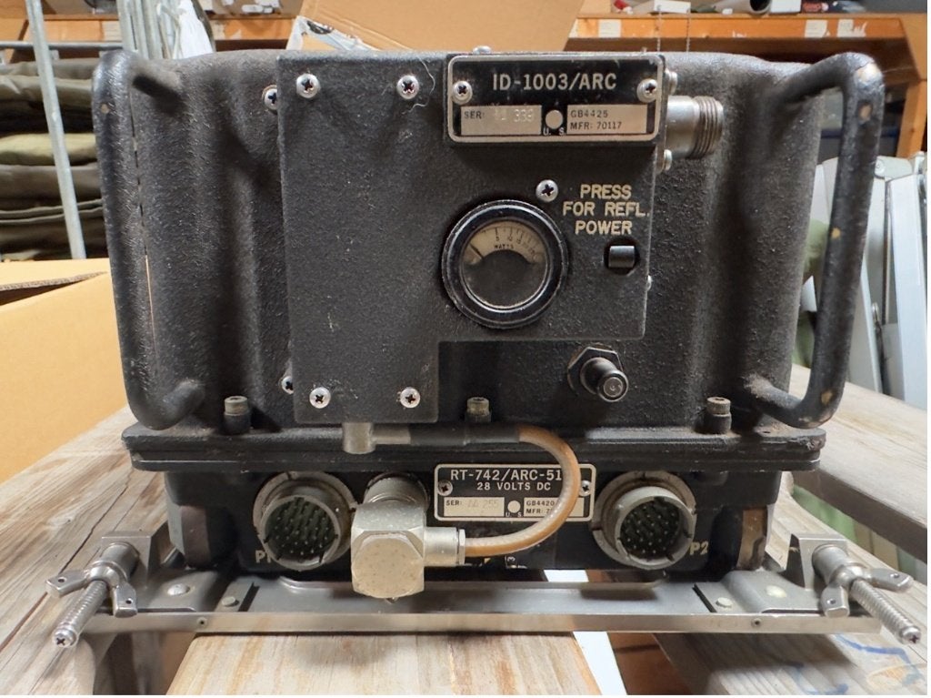 RT-742/ARC-51 UHF Transceiver met ID-1003/ARC Indicator, Telecommunicatie, Ophalen, Gebruikt, Zender en Ontvanger