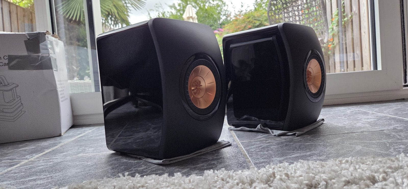 Kef LS 50 | Doos aanwezig | LS50 | Zwart, Audio, Tv en Foto, Luidsprekers, Ophalen of Verzenden, Zo goed als nieuw, Overige merken