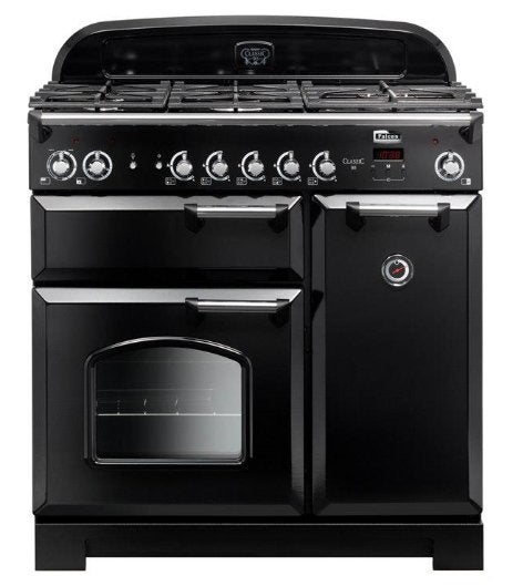 Classic 60 Falcon Fornuis gas/electrisch, Ophalen, Gebruikt, Gas, 95 cm of meer
