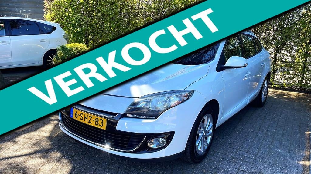 Renault Mégane Estate 1.5 dCi-Navi-Clima-Cruise-Velgen-APK, Auto's, Voorwielaandrijving, Euro 5, Stof, Gebruikt