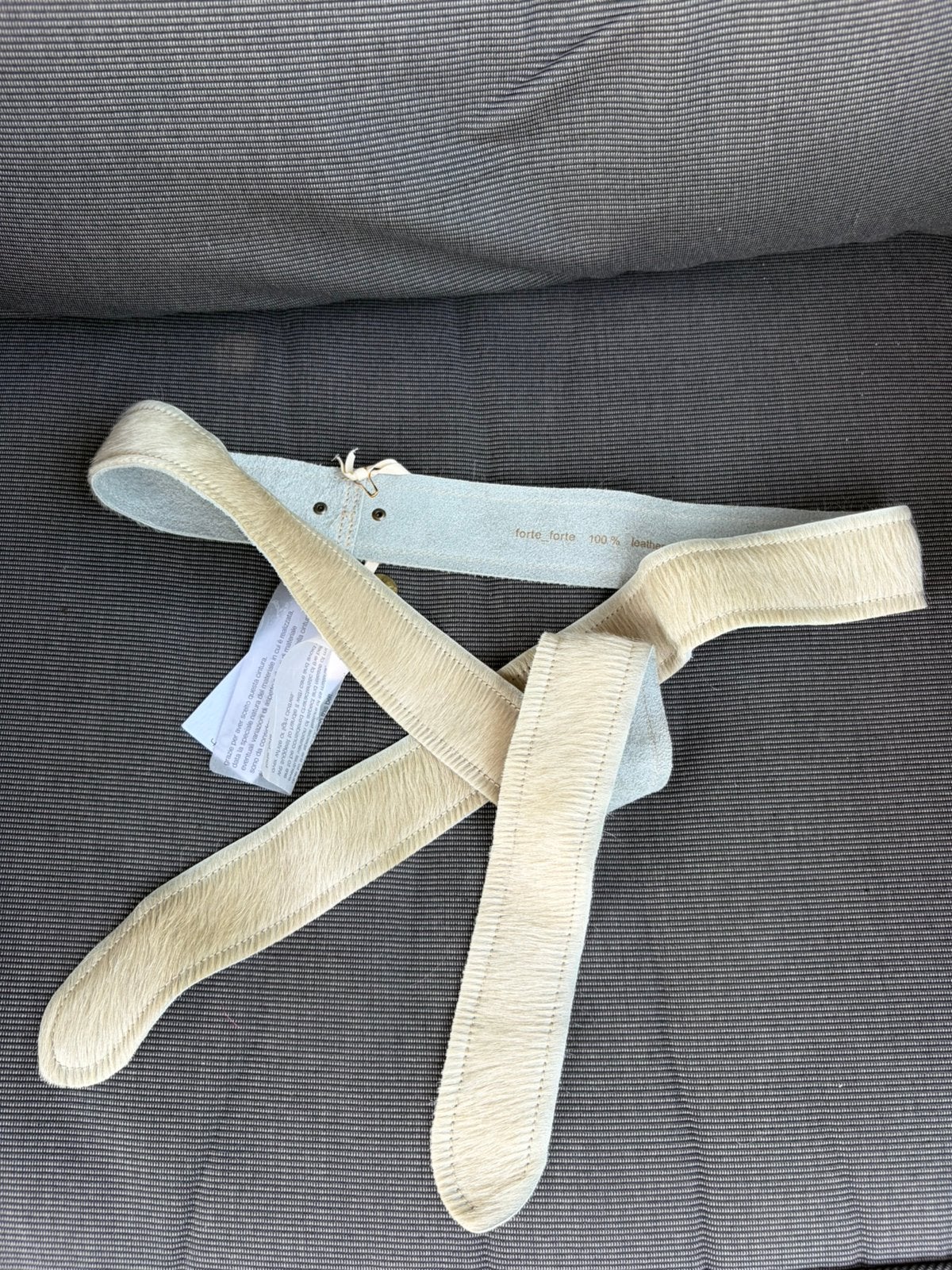 Forte forte riem, Ophalen of Verzenden, Zo goed als nieuw, Zwart