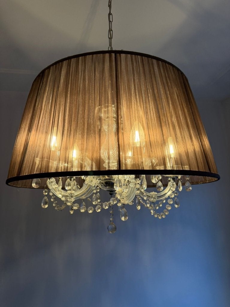 lamp, Ophalen of Verzenden, Zo goed als nieuw, Glas