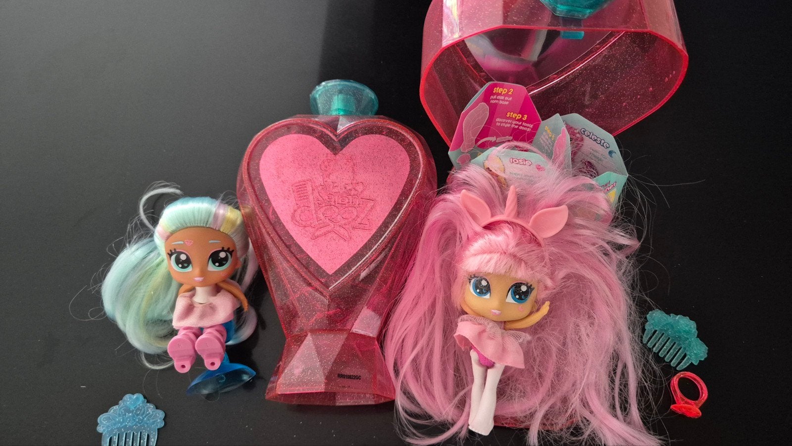 Kindi Kids Minis Poppen met Hartvormige Doos, Ophalen