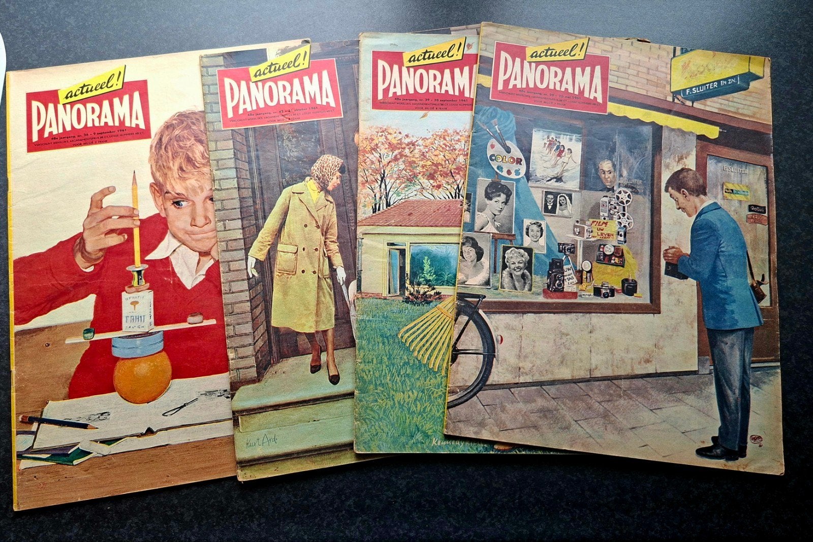 panorama 1961, Ophalen of Verzenden, Zo goed als nieuw