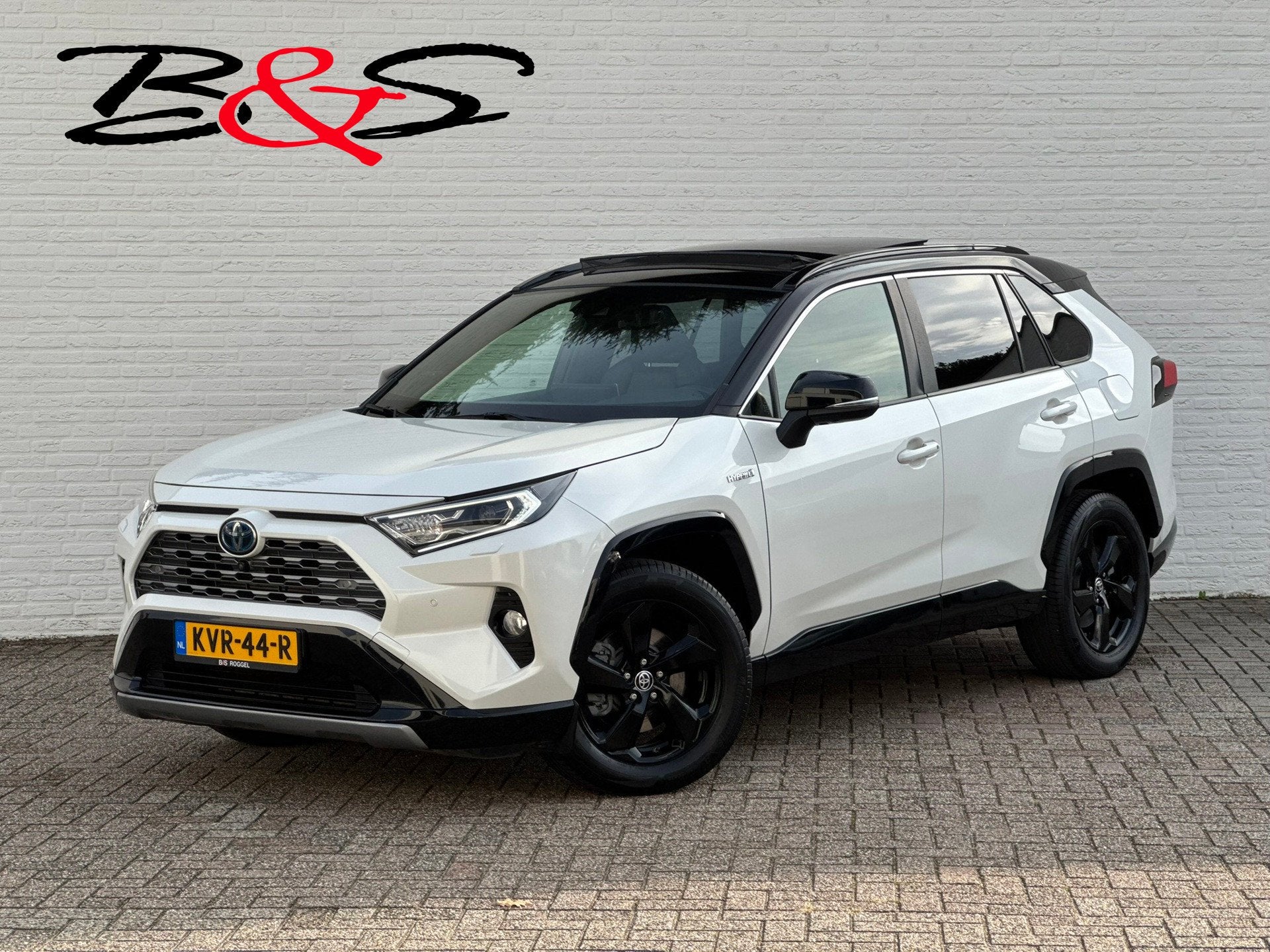 Toyota RAV4 2.5 Hybrid AWD Bi-Tone Trekhaak Leder Panorama J