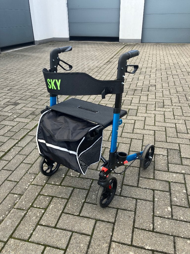 Rollator lichtgewicht, Ophalen, Lichtgewicht, Zo goed als nieuw