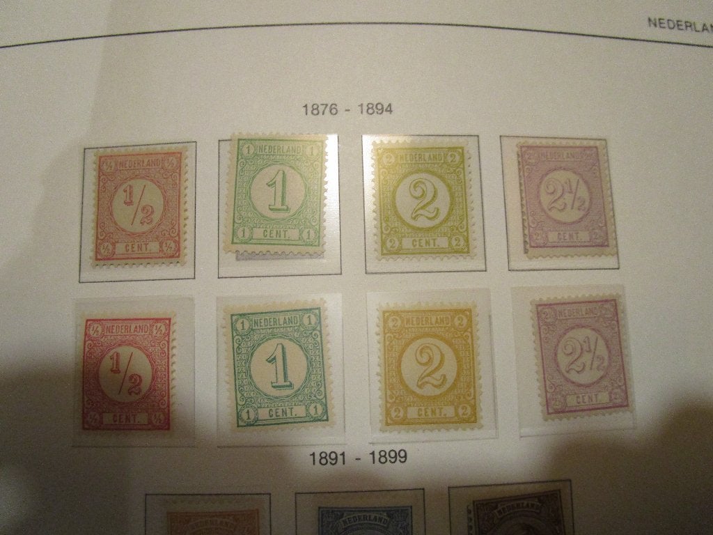 nederland postfris no 30-33 en 30b-33a    400,-e, Verzenden