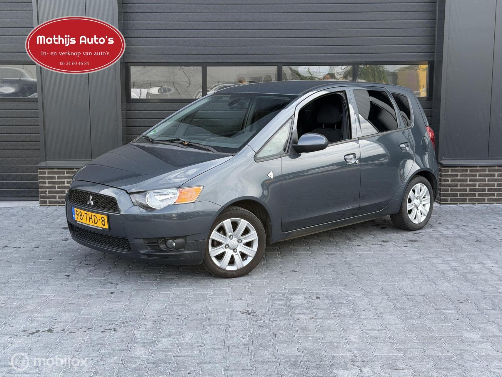 Mitsubishi Colt 1.3 Edition Two Automaat! Airco! Super onder, Euro 5, 31 €/maand, Colt, Origineel Nederlands