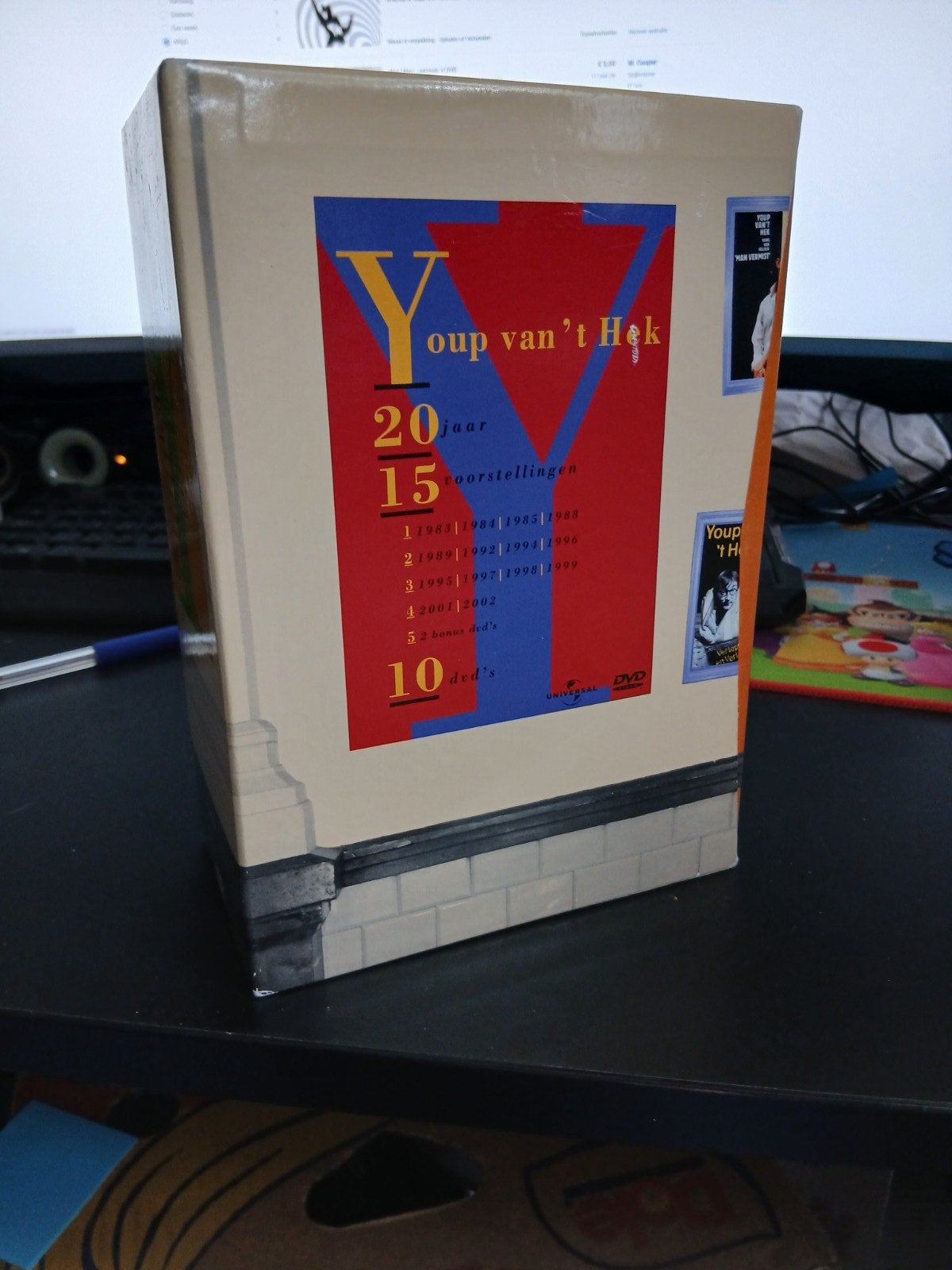 Youp van 't Hek - 20 jaar 15 voorstellingen (DVD box), Alle leeftijden, Ophalen of Verzenden, Gebruikt, Stand-up of Theatershow