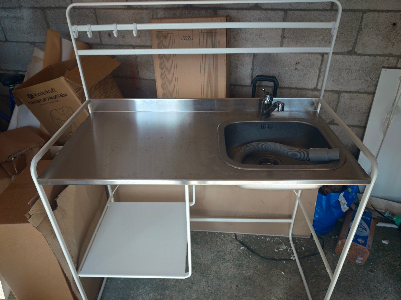 IKEA SUNNERSTA Kitchenette - Compacte Keukenoplossing, Ophalen, Gebruikt, Wit, Enkelwandige keuken