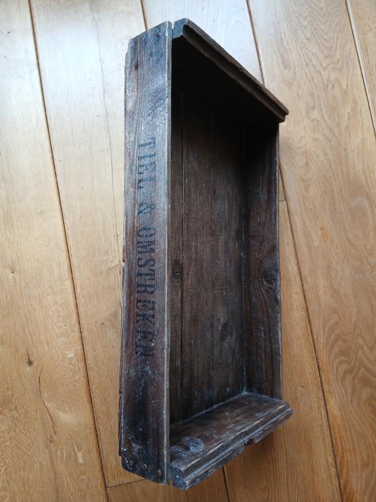Origineel Fruitkistje Tiel veiling-kistje, Ophalen of Verzenden