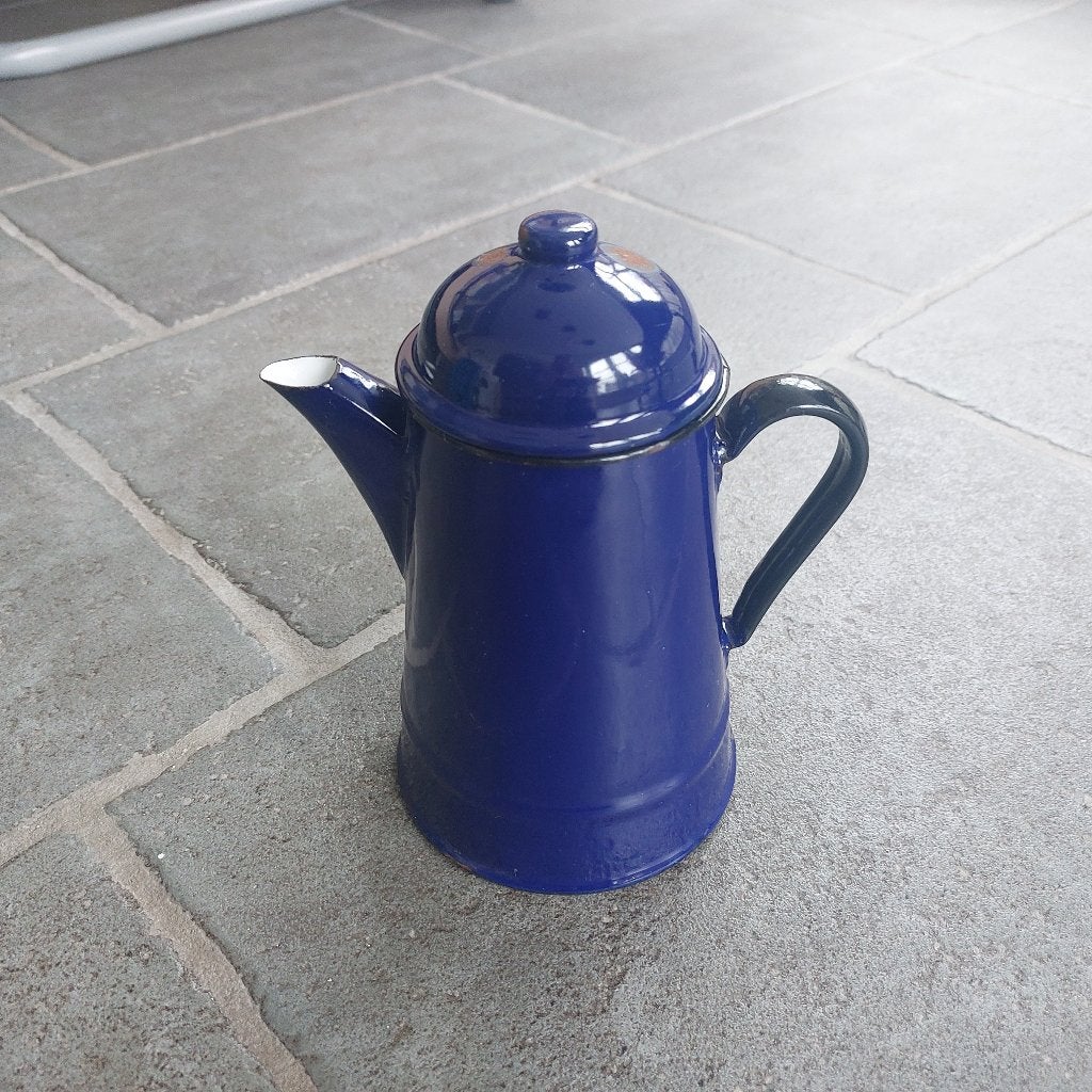 Vintage Emaille Koffiepot, Antiek en Kunst, Antiek | Emaille, Ophalen of Verzenden