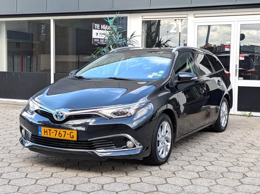Toyota Auris Touring Sports 1.8 Hybrid Lease Pro NAVI CLIMA, Auto's, Automaat, 28 km/l, Euro 6, Origineel Nederlands