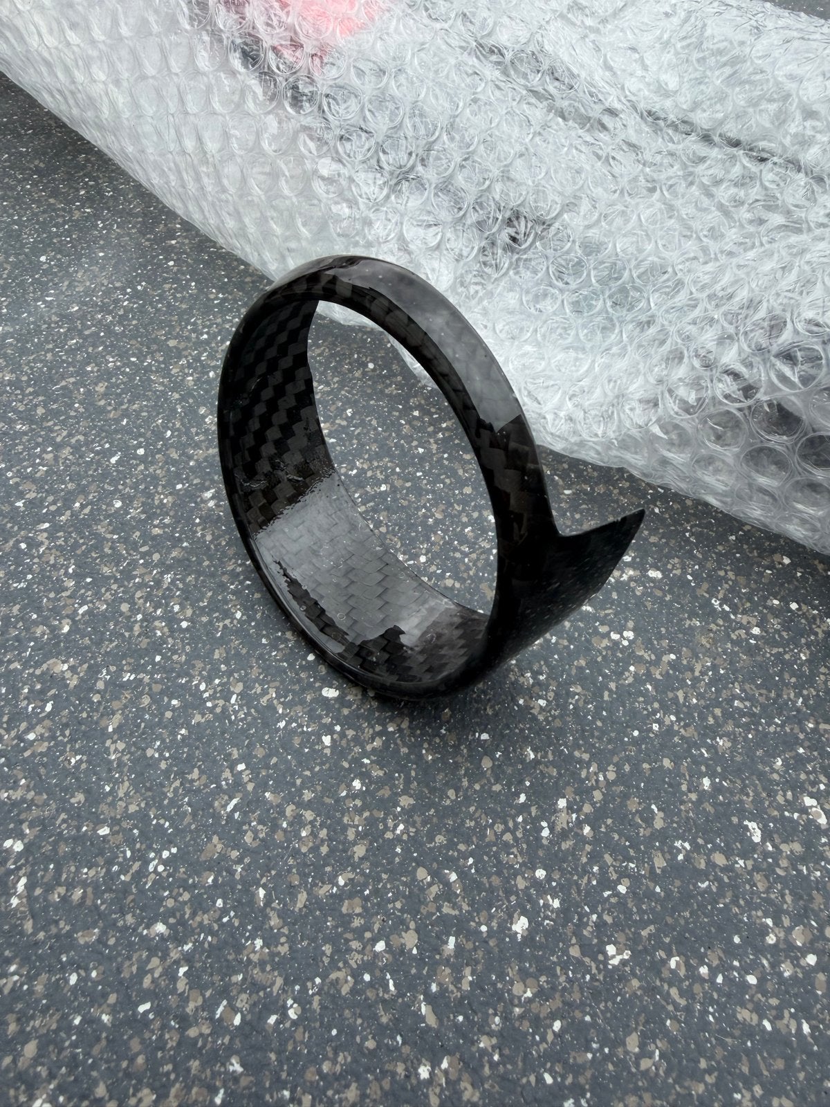 Koshi Carbon Embleem gril Cover Alfa Romeo Giulietta 2016, Voor, Nieuw, Ophalen of Verzenden, Alfa Romeo