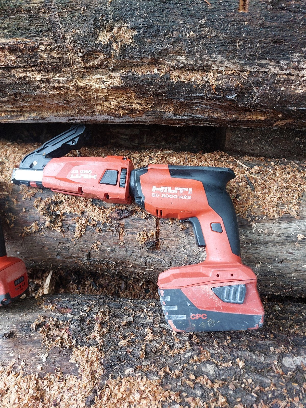 hilti machines,  gipsplaat schroefmachines, Doe-het-zelf en Verbouw, Ophalen, Gebruikt