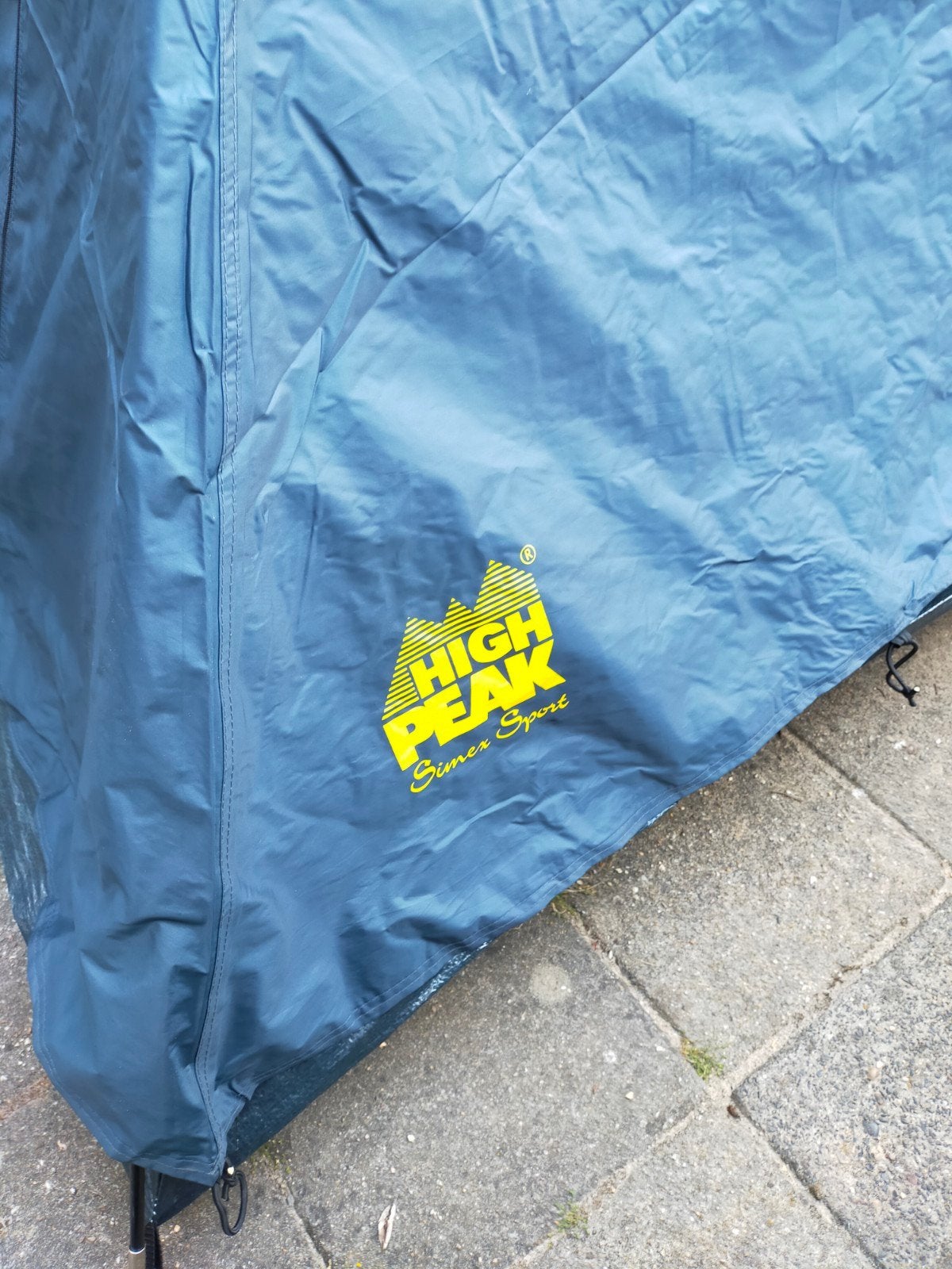 Mooie waterdichte 2-persoons tent - High Peak, Caravans en Kamperen, Tenten, Ophalen of Verzenden, Gebruikt, Tot en met 2