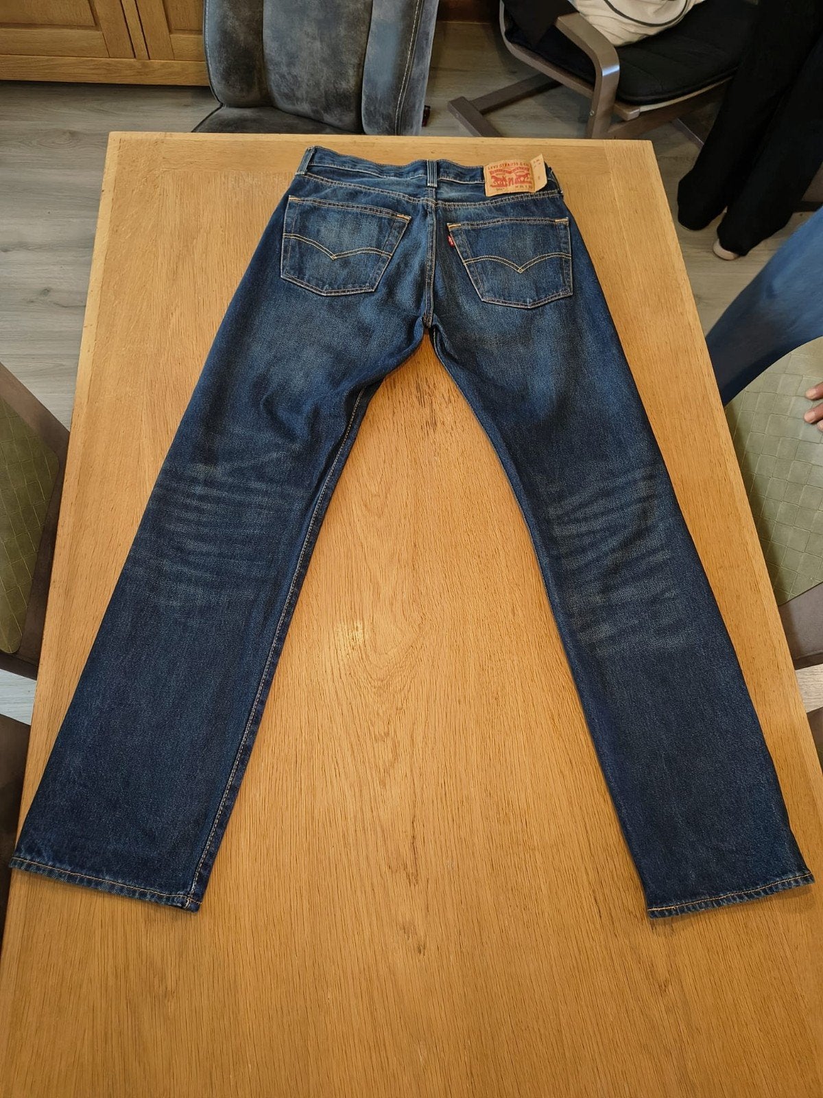 Levi's 501 Jeans - W31 L32 - Zo goed als nieuw, Levi's, Blauw, W32 (confectie 46) of kleiner, Ophalen of Verzenden