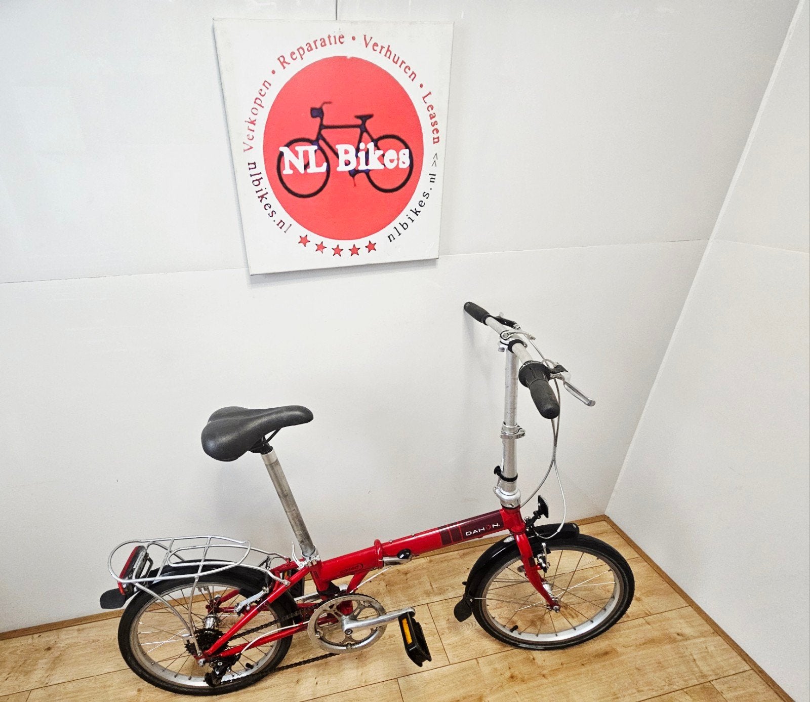 Dahon vouwfiets 20"  / Nieuw ketting en cassette/ remblokjes, Fietsen en Brommers, 20 inch of meer, Versnellingen, Ophalen of Verzenden
