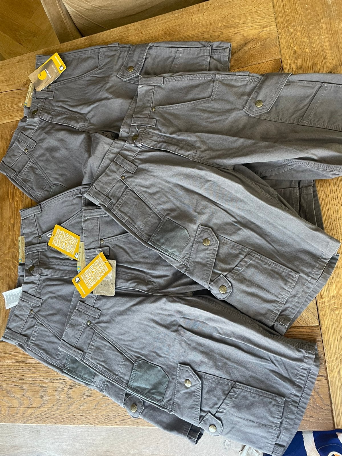 4 Nieuwe korte broeken van Carhartt maat s, Ophalen of Verzenden, Nieuw, Maat 46 (S) of kleiner, Grijs