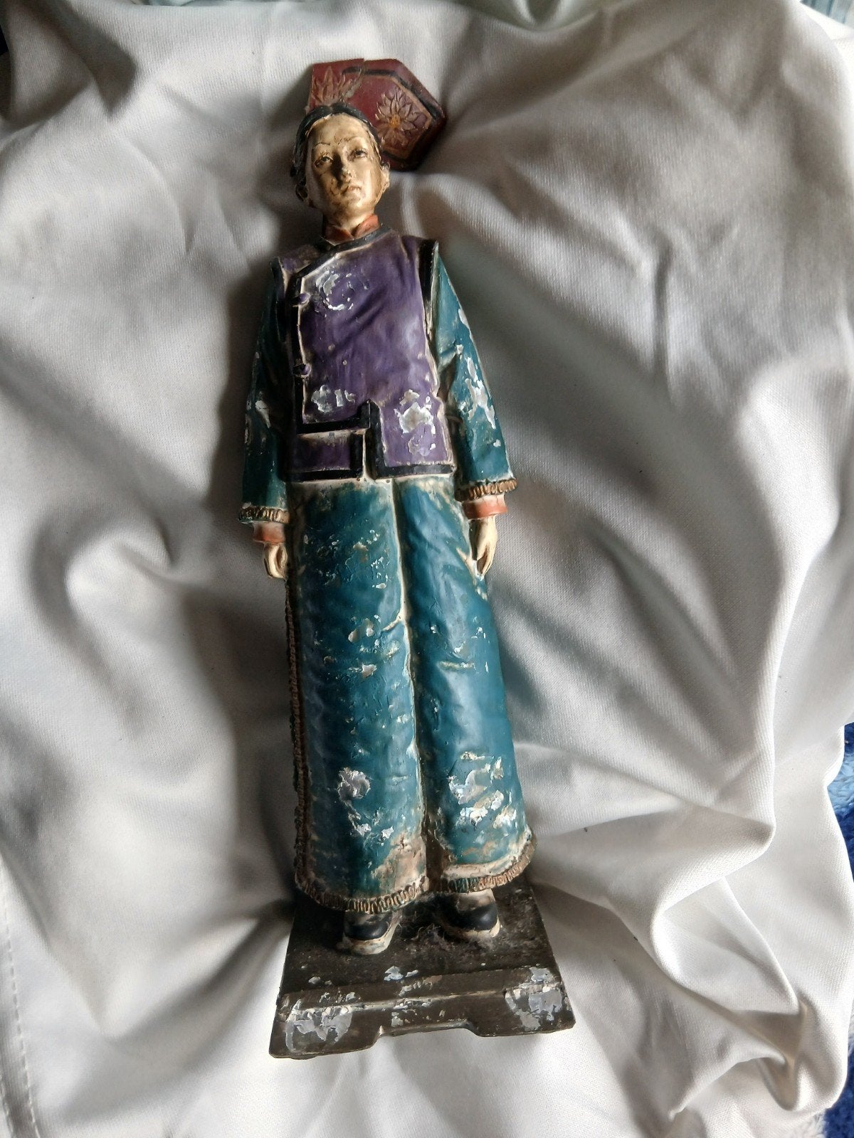Vintage Chinese beeldje - Oosterse decoratie, Ophalen of Verzenden