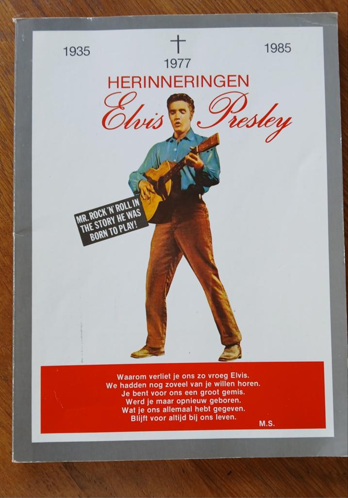 Herinneringen Elvis Presley 1935-1977, Ophalen of Verzenden, Boek, Tijdschrift of Artikel
