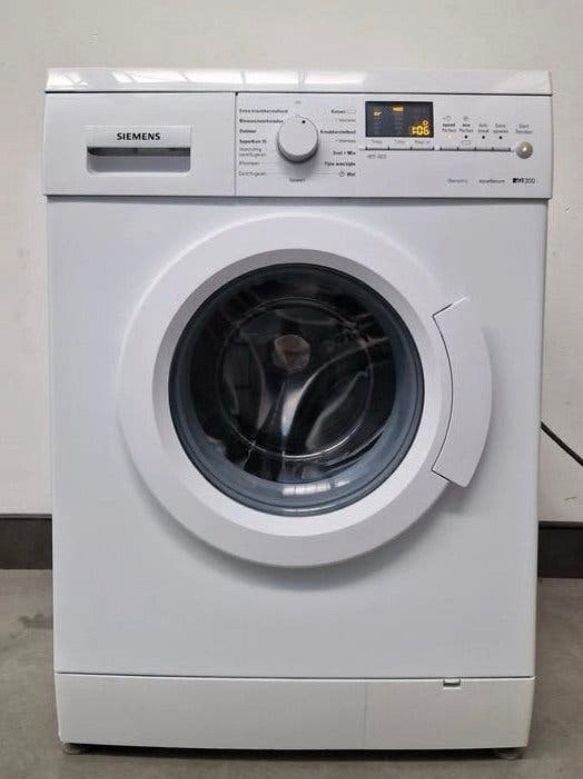 Siemens Wasmachine iQdrive 7-8kg 1400RPM speedPack, Ophalen, Gebruikt, Voorlader, Kort programma