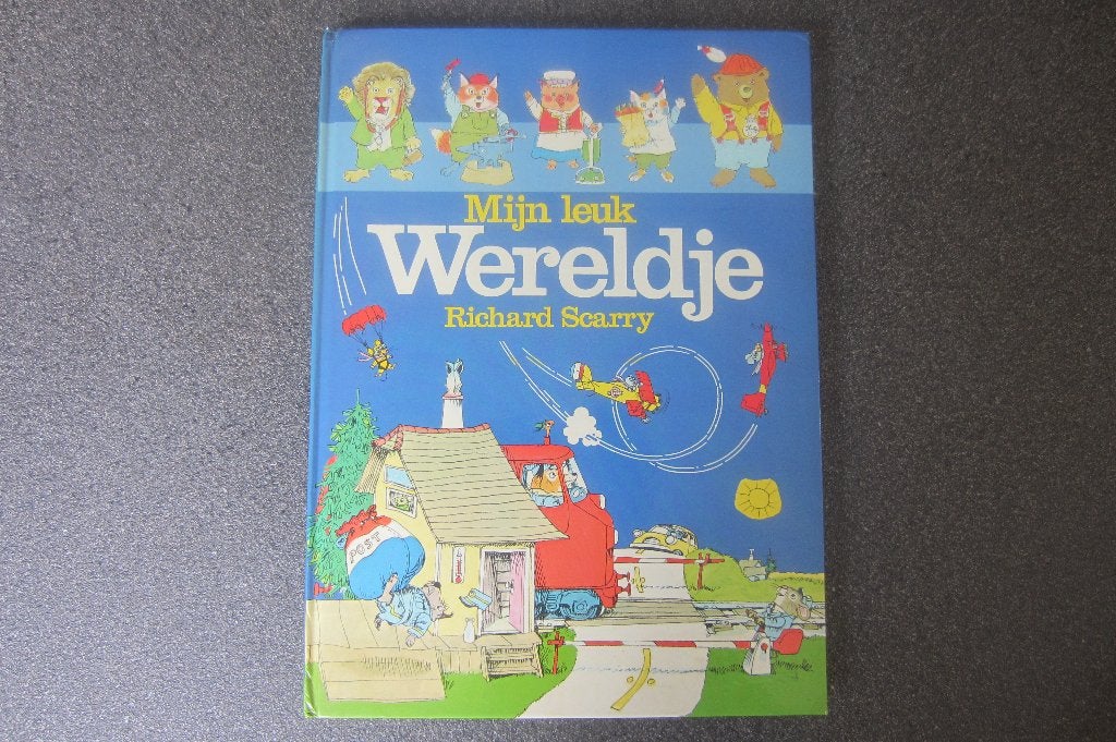 Mijn Leuk Wereldje - Scarry, 5 of 6 jaar, Fictie algemeen, Ophalen of Verzenden, Zo goed als nieuw