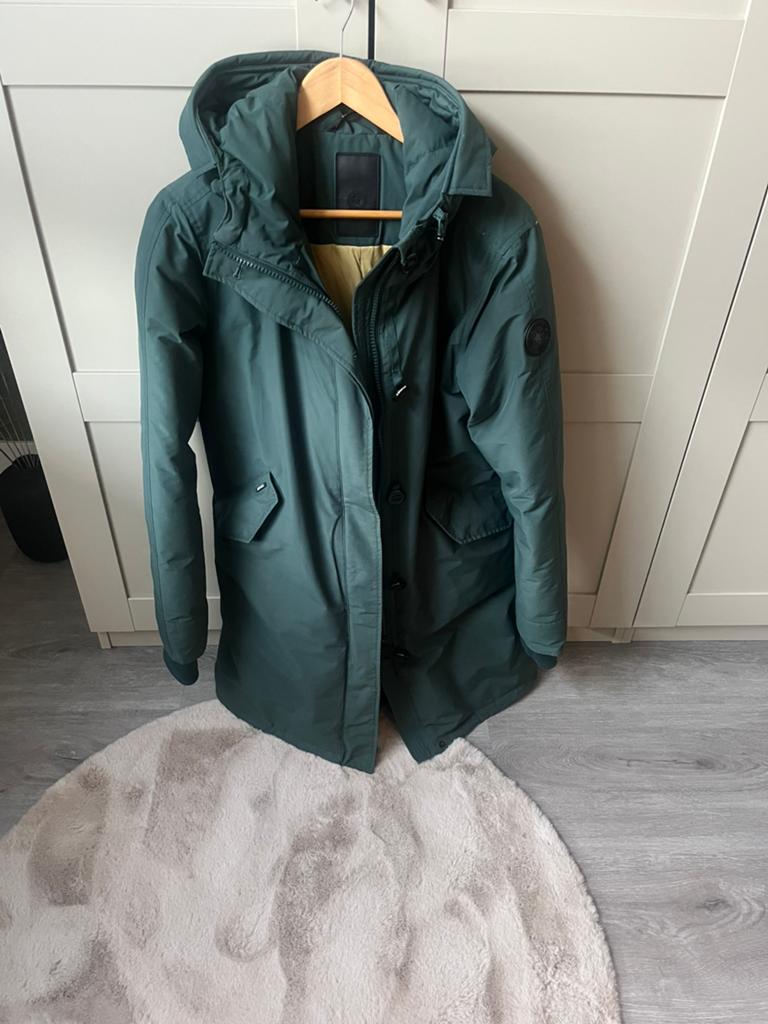 Airforce jas groen maat L, Ophalen, Gedragen, Maat 42/44 (L), Groen