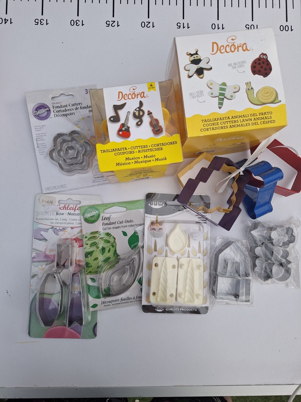 set uitstekers, Ophalen of Verzenden, Nieuw, Taarten of Cupcakes, Bakvorm