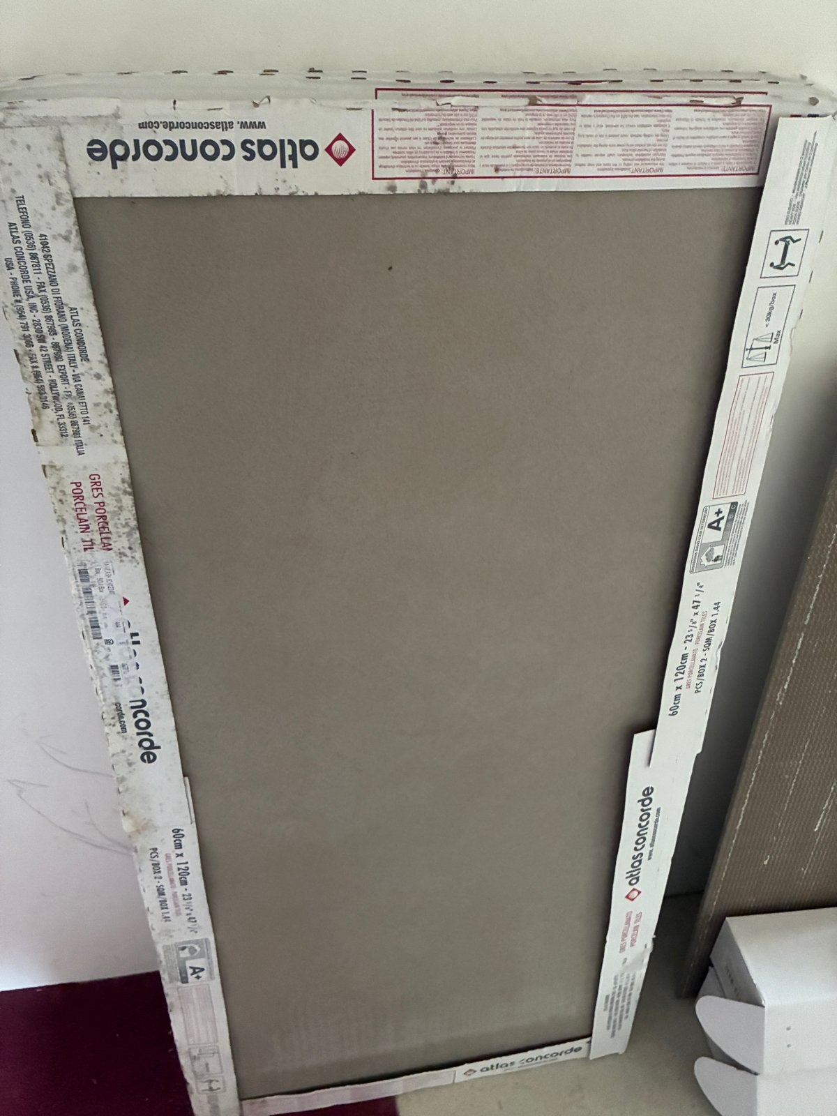 Nieuwe Atlas Concorde Porseleinen Tegels 60x120cm, Ophalen, 60 cm of meer, Keramiek, Nieuw