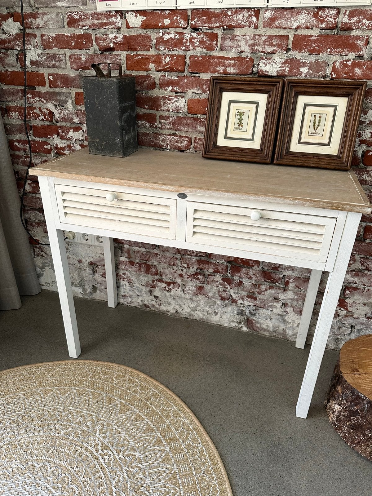 Riverdale Sidetable met lades, Ophalen, Gebruikt, 75 cm of meer, 60 cm of meer