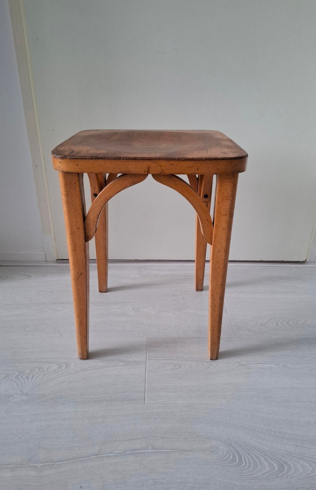 Houten Baumann kruk, Ophalen of Verzenden, Gebruikt, Hout