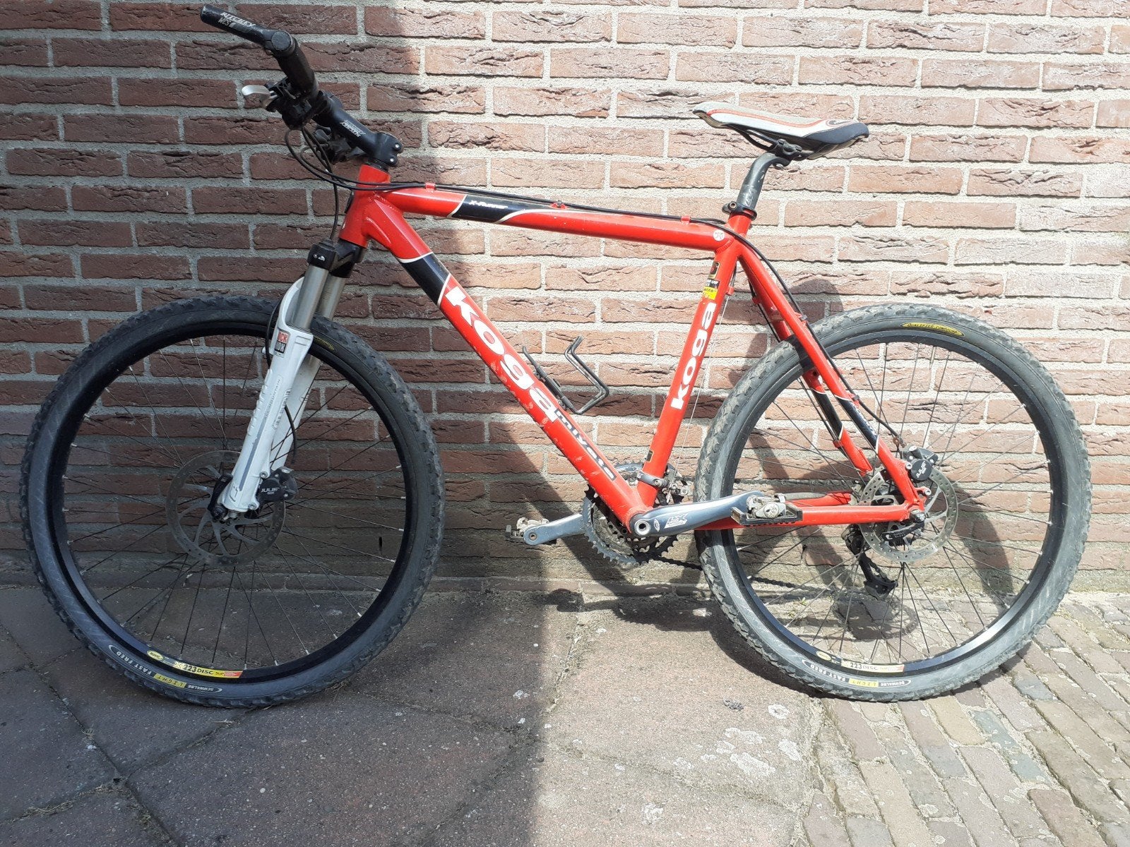 Koga Miyata X-runner mountainbike, Ophalen