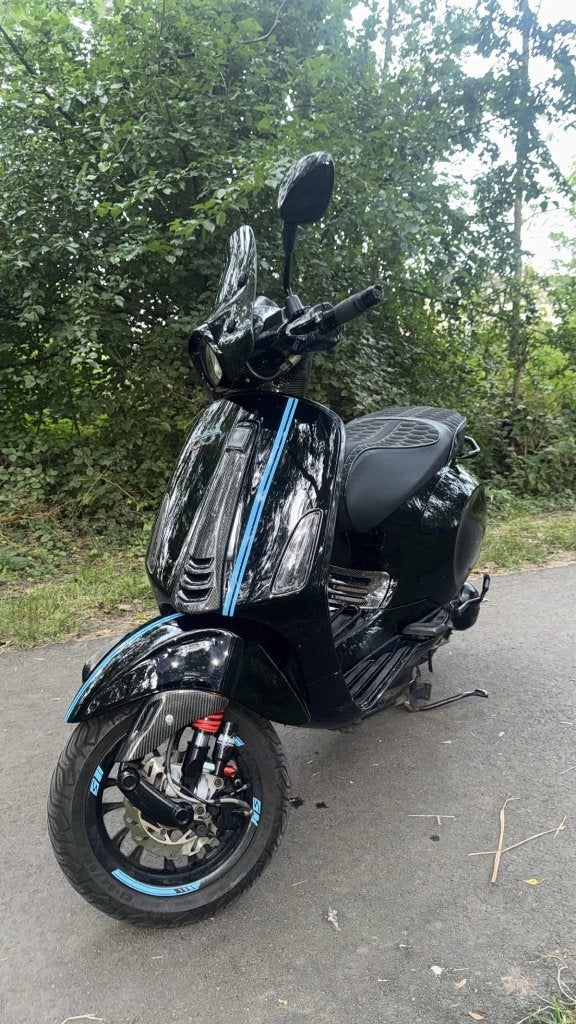 Custom Vespa Sprint 125cc, Fietsen en Brommers, Scooters | Vespa, Ophalen, Maximaal 45 km/u, Nieuw, Vespa S