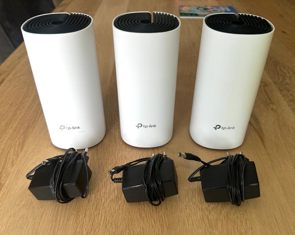 TP-Link Deco M4 WIFI Systeem (3-pack), Ophalen of Verzenden, Gebruikt