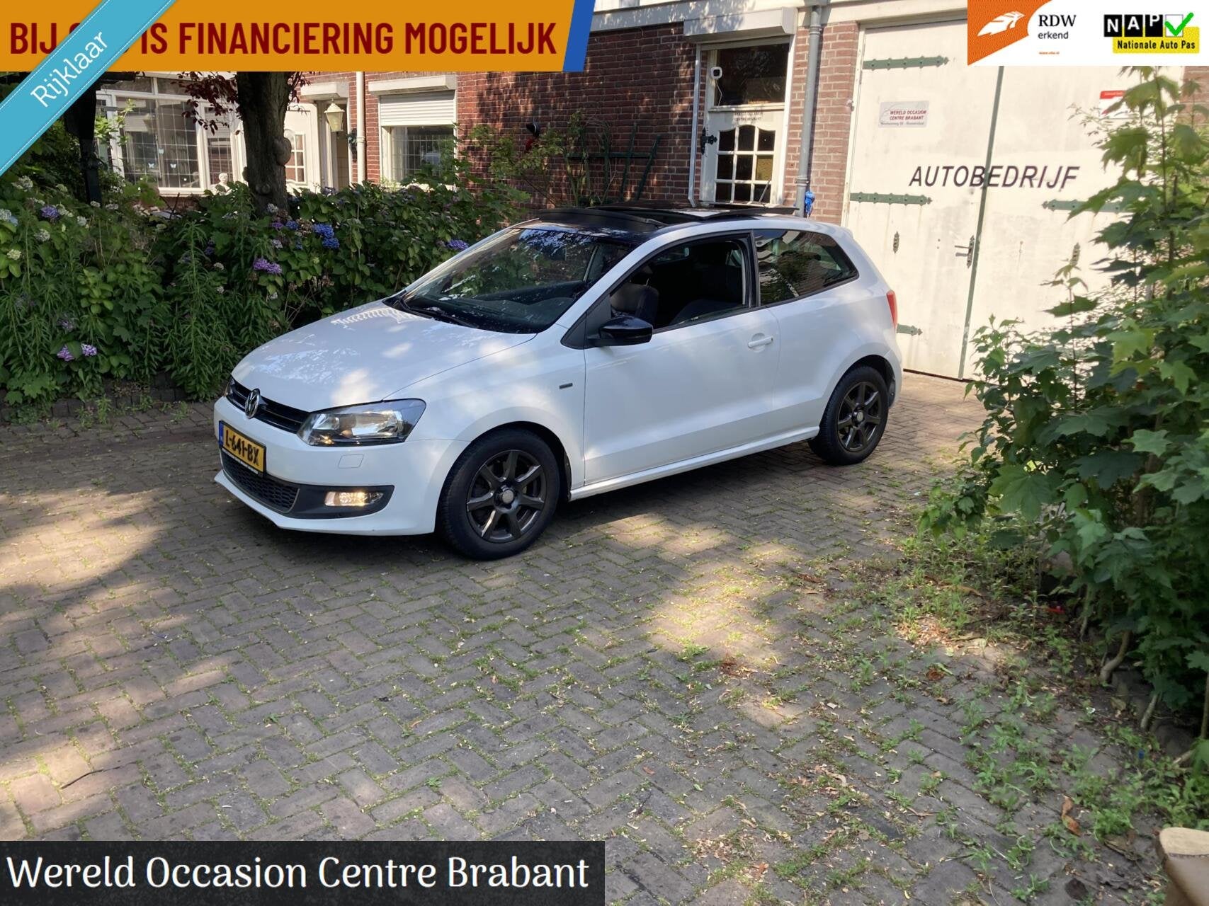 Volkswagen Polo 1.2 TSI BlueMotion highline match panorama, Auto's, Voorwielaandrijving, Wit, 988 kg, Handgeschakeld