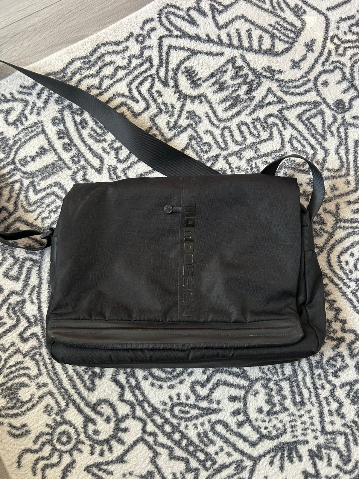 Momo design messenger bag, Ophalen of Verzenden, Gebruikt, Zwart, Overige merken