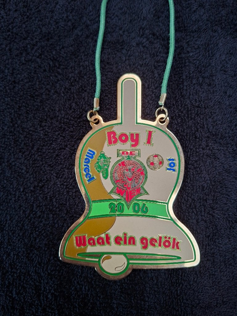 Vastelaovend / carnavals medaille De Wien Venlo 2006, Ophalen of Verzenden, Overige materialen, Nederland