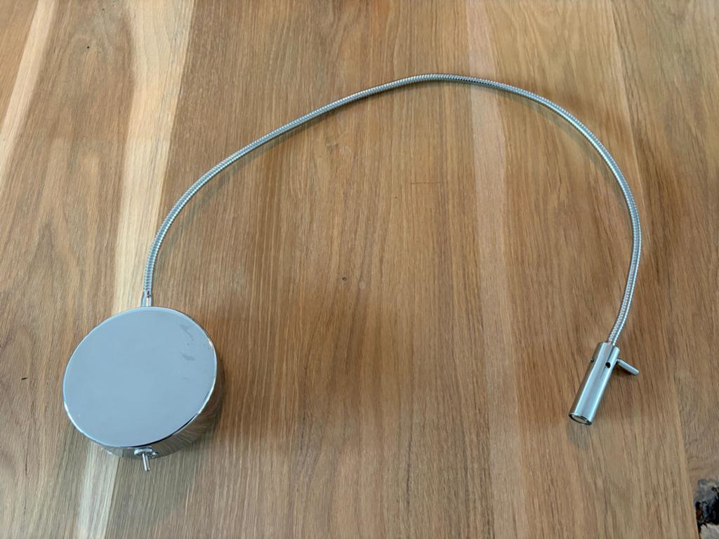 Draai- en kantelbare LED wandlamp - Disegnoluce Olivia, Huis en Inrichting, Ophalen of Verzenden, Zo goed als nieuw